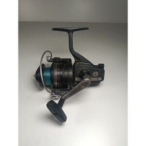 Vintage DAIWA BASS SPIN D1300 Spinning Fishing Reel Graphite Spool